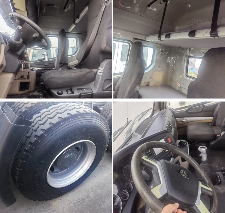 Brand New Howo Hohan N7 6*4 400HP Tractor Truck For Cargo Transportation