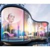 Advertising Glass Window TV Indoor LED Transparent Screen for Shopping Mall