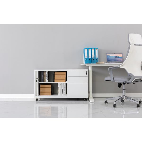 OEM металла шкафов хранения офисной мебели Caddy регулируемого стального мобильный