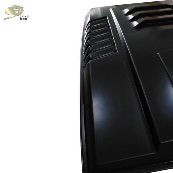 ABS Plastic Engine Hood Cover , 1cm Hood Bonnet Scoop For Isuzu D-Max 2020+