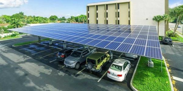 modern design open ground PV carport structures solar bracket solar structure PV solar bracket