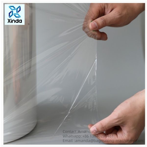 Película de envoltura de PE 50CM Película de estiramiento para envoltura de la industria de la película de envoltura de la película de injerto de la película Fabricantes de películas comerciales personalizadas