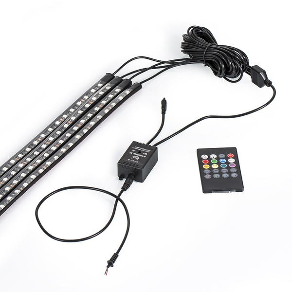 4pcs LED Underbody Lights For Cars