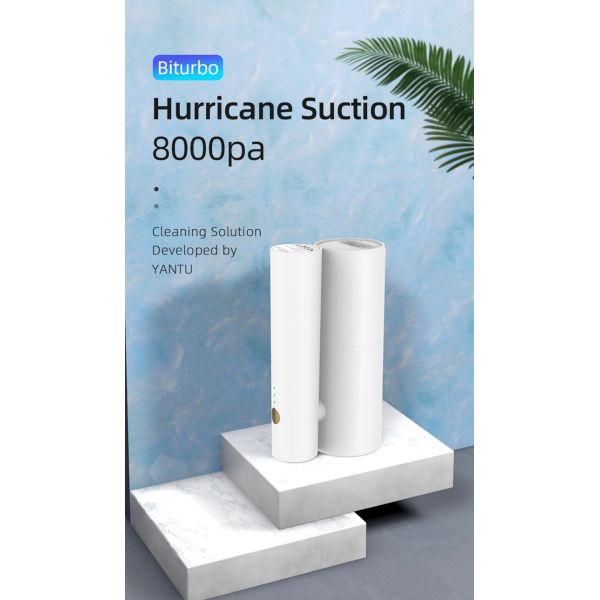 Wireless 12V Car Vacuum Cleaner YANTU V02P 150W Powerful with 8000 KPA Wet and Dry