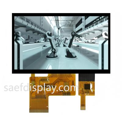 4.3 1000nit IPS TFT LCD with Capacitive Touch