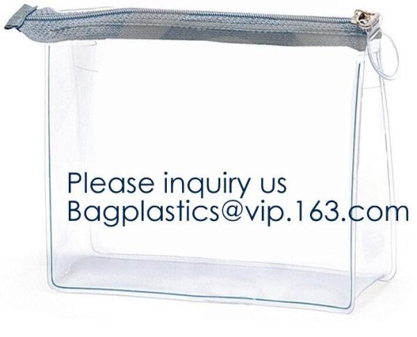 China Supplier Private Label Zipper Bag Makeup Cosmetic,Travel packing custom zipper bag fashion cosmetic PVC bag with l