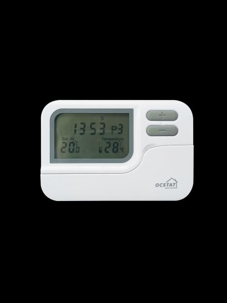 Système de thermostat de climatisation compact et durable de 24 VAC ou à batterie avec une précision d'affichage de ± 1 °F
