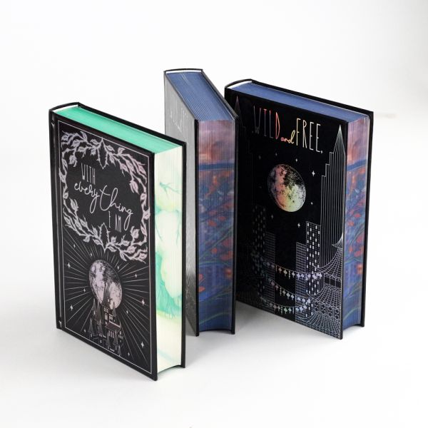 Matte Hardback Books Printing OEM Digital Book Printing With Brushed Edges