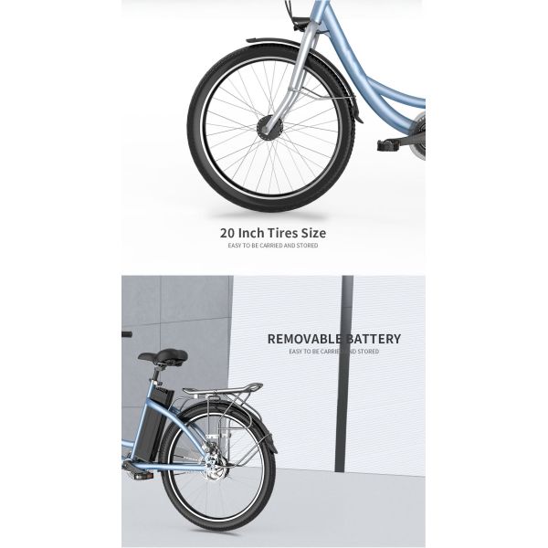 OEM Electric Cargo Bicycle 48T Alu 30-50km/H With 7.5Ah Lithium Battery
