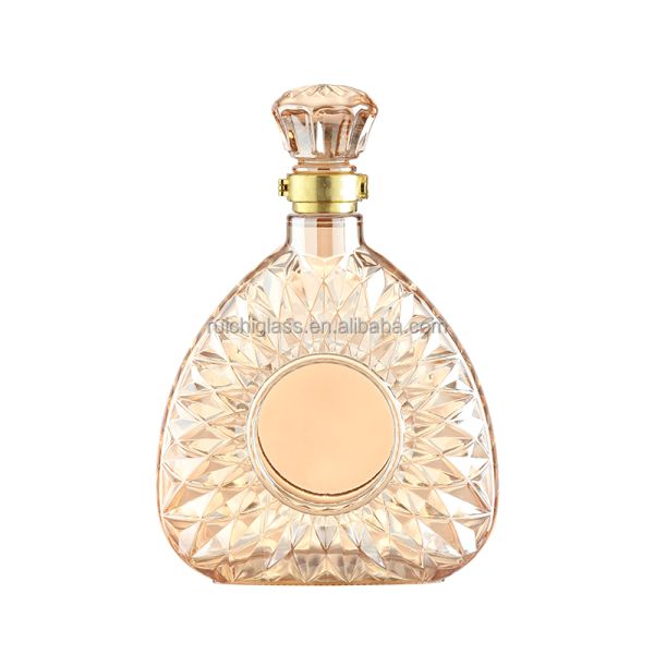 Base Material Super Flint Glass 500ml 750ml Luxury Glass Bottle for Your Business