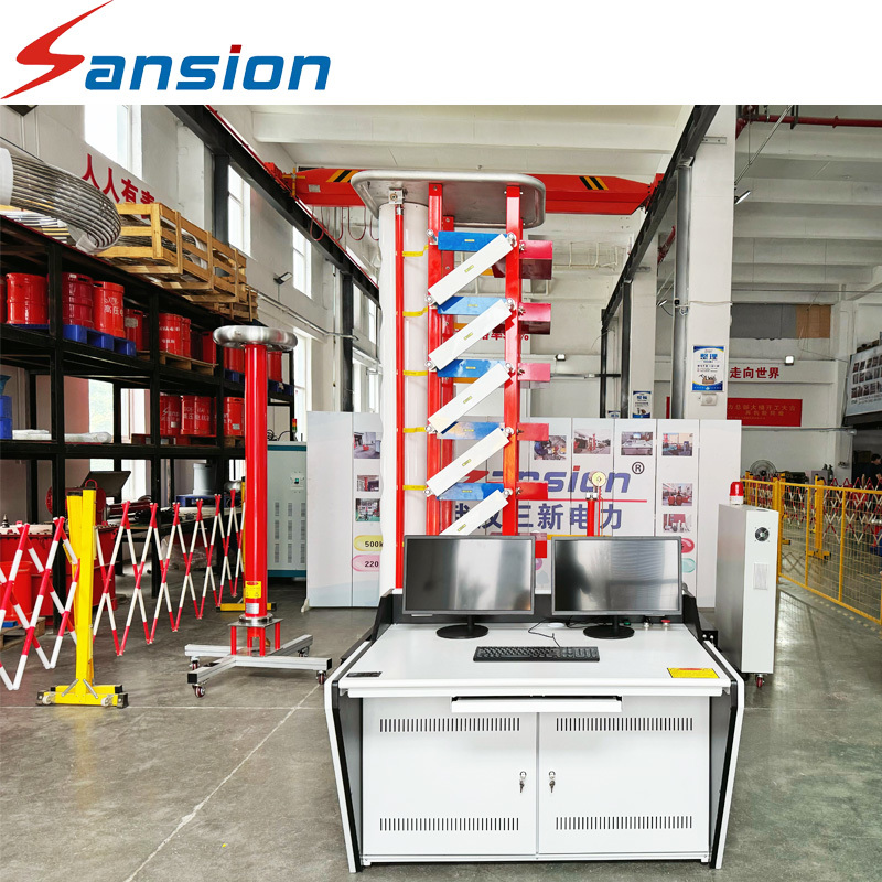 Lightning Impulse Voltage Generator for Power Transformer Testing, High Voltage Impulse Test Equipment for Transformer Insulation Withstand and Type Testing