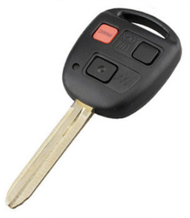 3 buttons Car Key for 2010-2015 FJ Cruiser FCC ID: HYQ12BBT