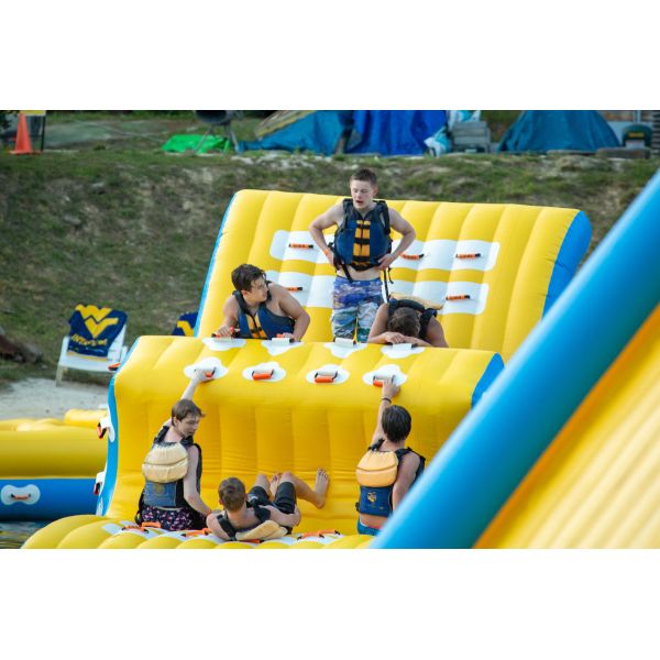 спорт воды ткани брезента PVC 0.9mm раздувной, раздувное скольжение Totter воды