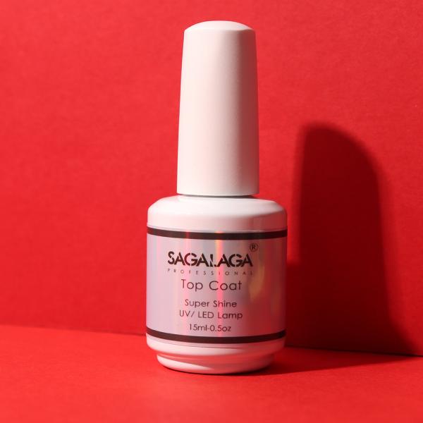 85G Long Lasting High Glossy Top Coat Rich Pigment Gel Polish Base Coat and No Wipe Top Coat Shiny Diamond Gel CPSR Certified