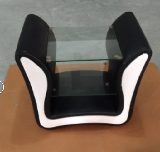 PVC leather nightstand #202