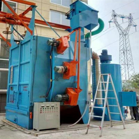 Single Hook Type Hanger Type Shot Blasting Machine One Year Guarantee Q0370