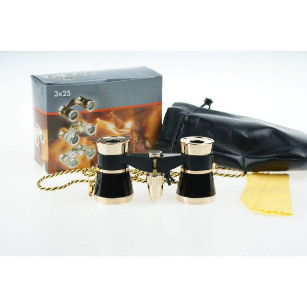 Lightweight 3x25 Mini Binocular Opera Binocular Spotting Scope Maximum Output Power 0