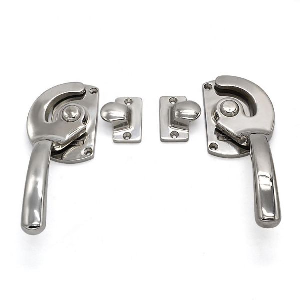 Industrial handle locks distinguish between left and right freezer locks