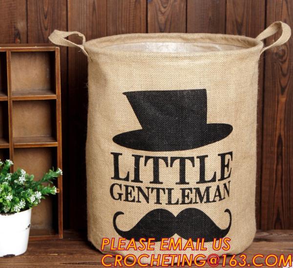 LAUNDRY BASKET, STORAGE BARREL, TOY STORAGE BASKET, CLOTHES LAUNDRY BAGS, COTTON LINEN, STORAGE BAGS