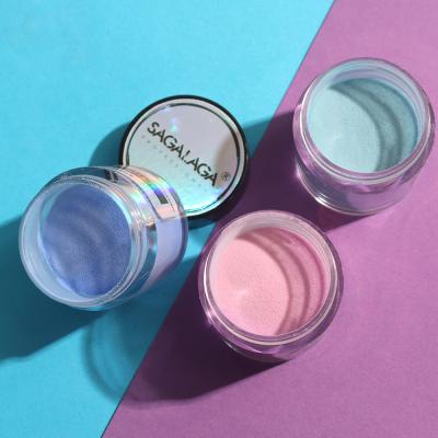 10g 30g 50g Capacity SAGALAGA Glitter Acrylic Powder No Lamp Needed for Professional Results