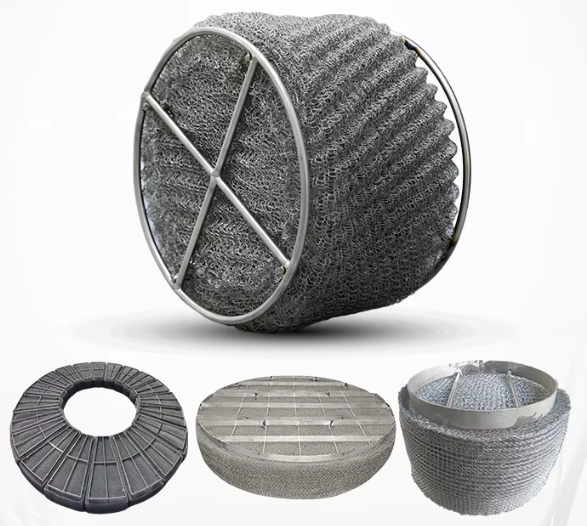 High Performance Demister Pad Stainless Steel Knitted Mesh Mist Eliminator