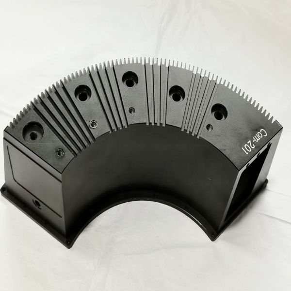 Части высокоточного обработки с помощью ЧПУ, обрабатывающие фрезы, швейцарские анодированные алюминиевые части