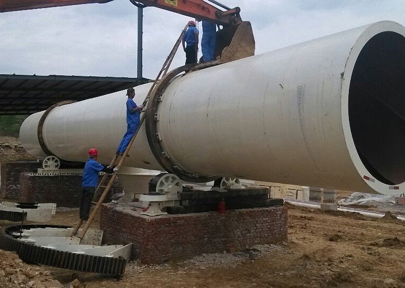 Потребление низкой мощности промышленного Бенефисиатион роторного сушильщика барабанчика высокого эффективное