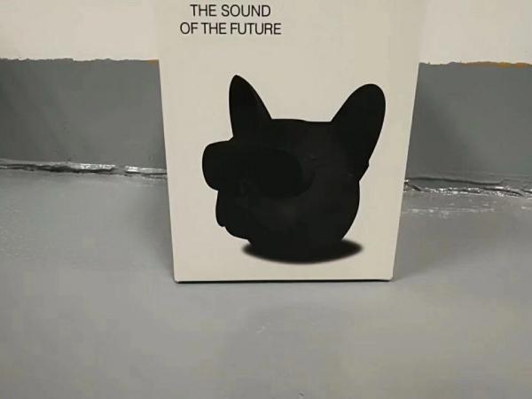 Jarre Aero Bull Nano Bluetooth Wireless Pug Dog Speaker In Matt Black