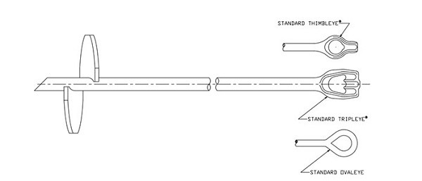 штуцеры HDG электричества 4in до 14in отсутствие ISO анкера винта ключа
