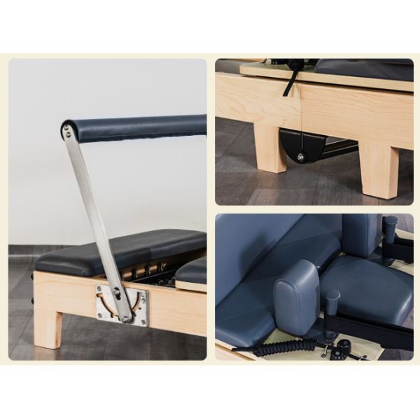 Maple Folding Pilates Core Bed Women'S Sculpture Yoga Flat Bed Private Teaching