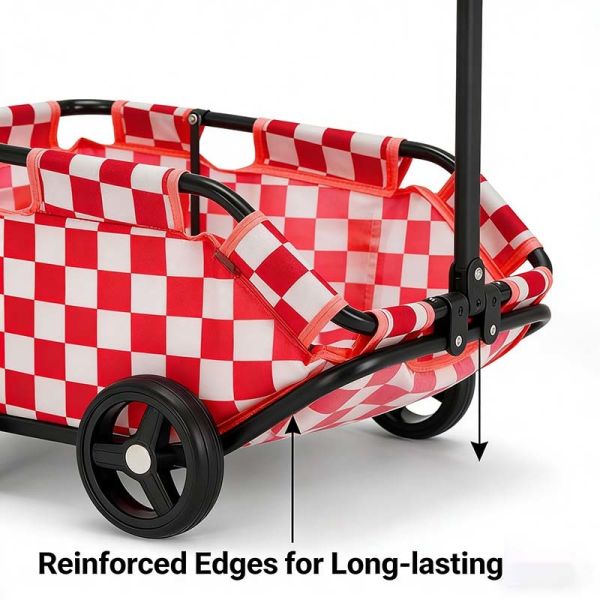 Foldable Dog Stroller，Breathable Waterproof Shockproof，Lightweight  Pet Travel Cart for B2B Supply
