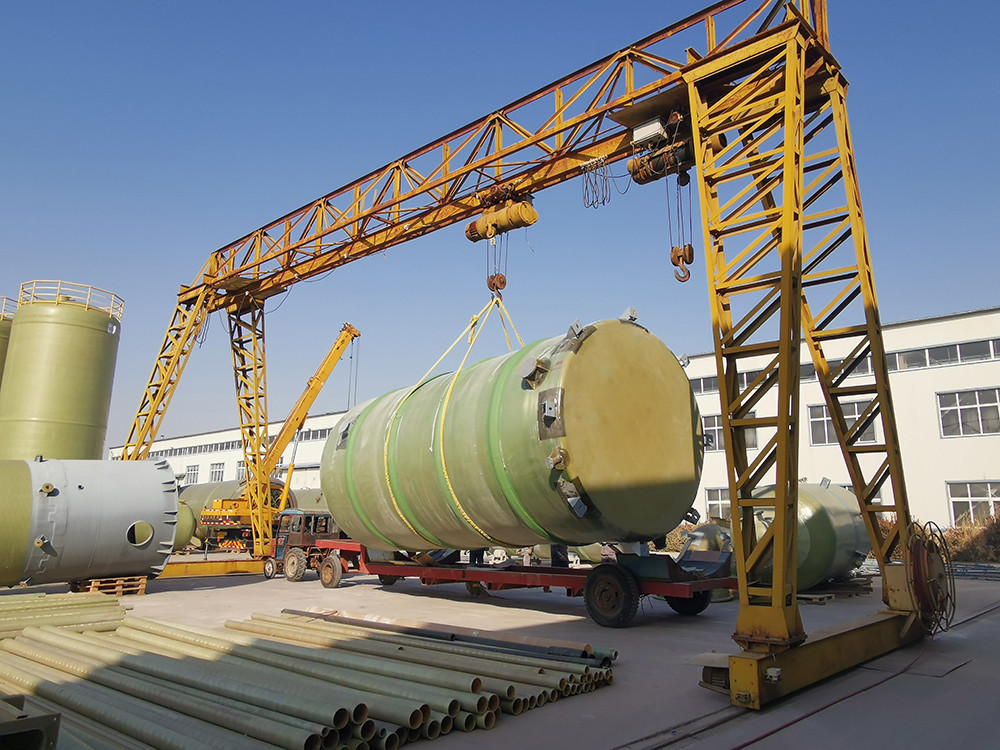 тара для хранения ISO Frp цистерны с водой цилиндра 1800mm*8160mm