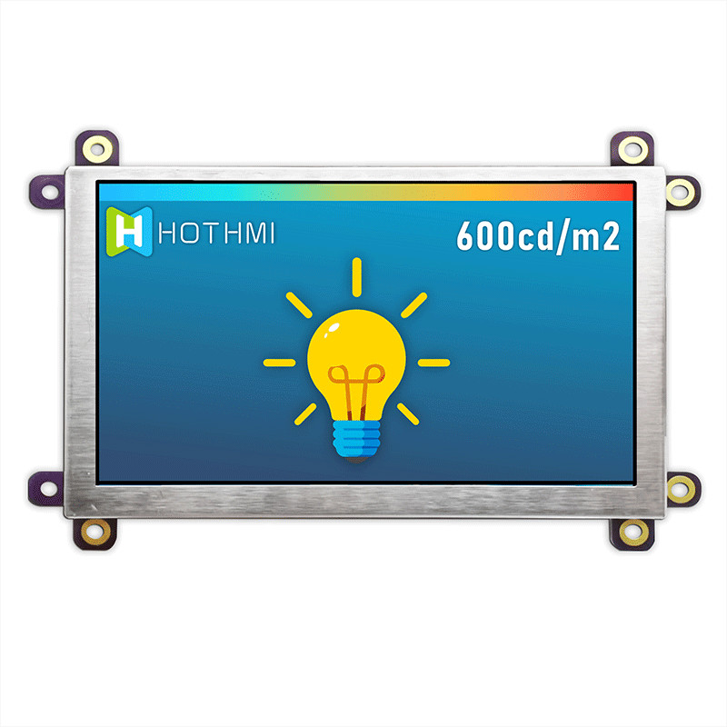 Промышленный VGA HI LCD модуль, 600cd/M2 5 дюймовый LCD экран HI TFT-050T61SVHDVNSDC