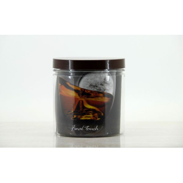 Promotional Food Packaging Clear plastic pet Jars witn PE cap 100mm