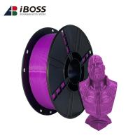 Imprimante 3D Violet PLA+ Filament Forte ténacité pour les impressions 21*21*7cm Taille de la boîte d'emballage