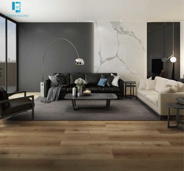 Acid Resistant SPC Flooring 4mm-5mm Dry Backing for Schools