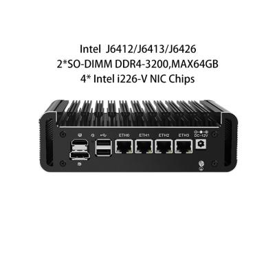 Zynshield Desktop Firewall Intel J6412 Pfsense Ubuntu Linux 4 Intel i226-V 2.5GB