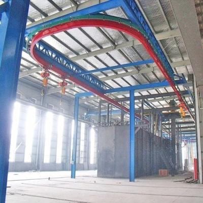 Hanging Chain Aluminium Hanger Type Shot Blasting Machine
