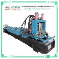 Le petit pain de Purlin de botte de toit formant l'une seule pièce de machine a moulé le plat intermédiaire CZ réglable