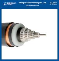 câble en aluminium Unarmored 1x185mm2 BS 6622/BS 7835 de cable électrique de 12/20kV système mv