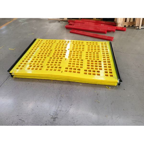 Polyurethane PU Screen Mesh With Hook For Mine Vibrating Screen