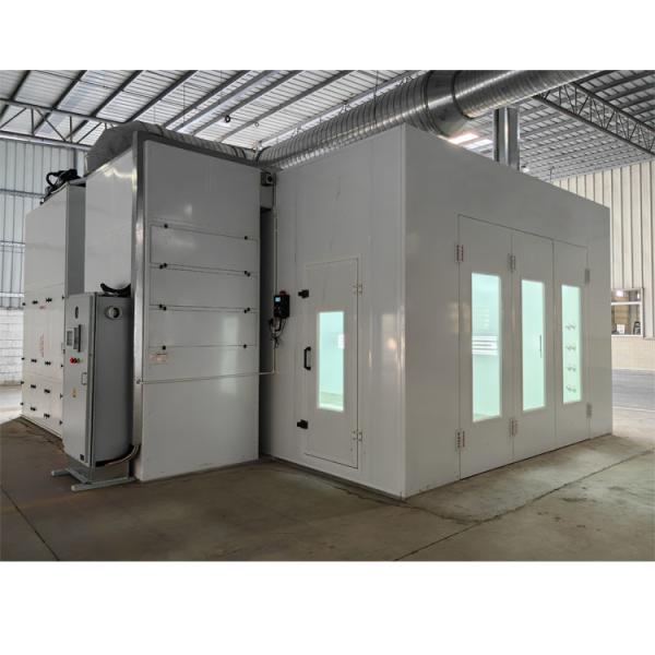 Diesel Turbo Fan Car Spray Booth 32 Pcs lâmpadas infravermelhas fácil de operar