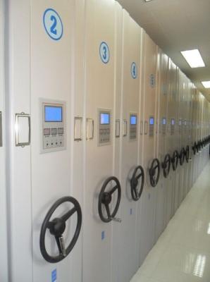 Electrical Powder Intelligent High Density Storage System , Mobile File Storage Systems