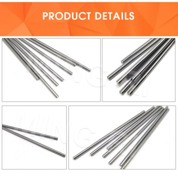 Silver Cemented Tungsten Carbide Rods YG10X YL10.2 For Making Various Drill Bits
