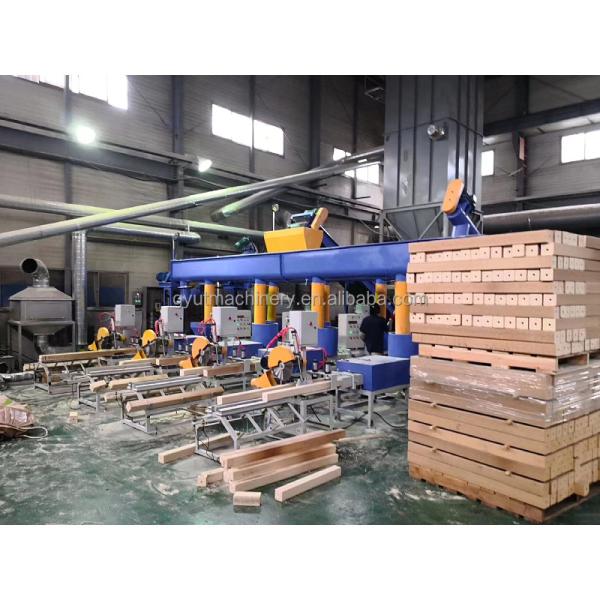 Customized Pellet Foot Extruding Sawdust Foot Block Making Machine for Easy Operation