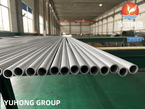 Stainless Steel Seamless Tube GOST 9941-91, DIN 17456 , DIN 17458, EN10216-5, ASME SA213 Pickled and Annealed Plain End