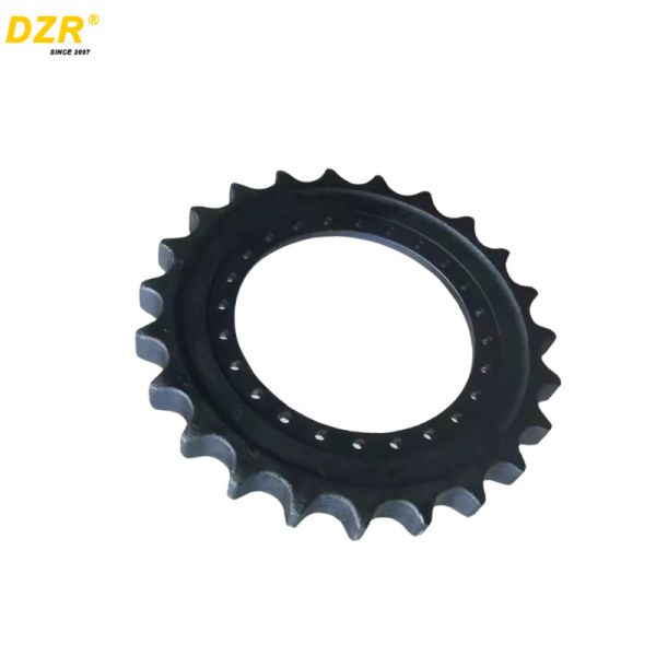 Pignons de chaîne amovibles noirs de haute précision pour chaînes à rouleaux en acier inoxydable