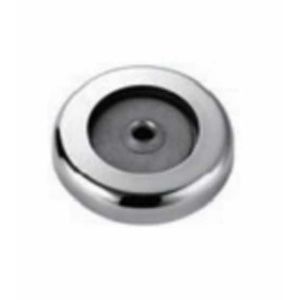 Hot Selling Modern Style 12mm Satin Finish Handrail Railing Fittings Round Plastic Connector Hardware for Outdoor Balcony Deck