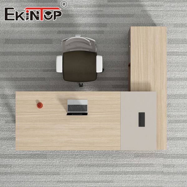 Исполнительный стол в коммерческом стиле Большой письменный стол в ореховом дереве