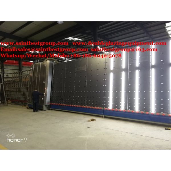 Low E Washing Glass Machine , Flat Glass Washing Machine Max Glass Size 2800x4000mm